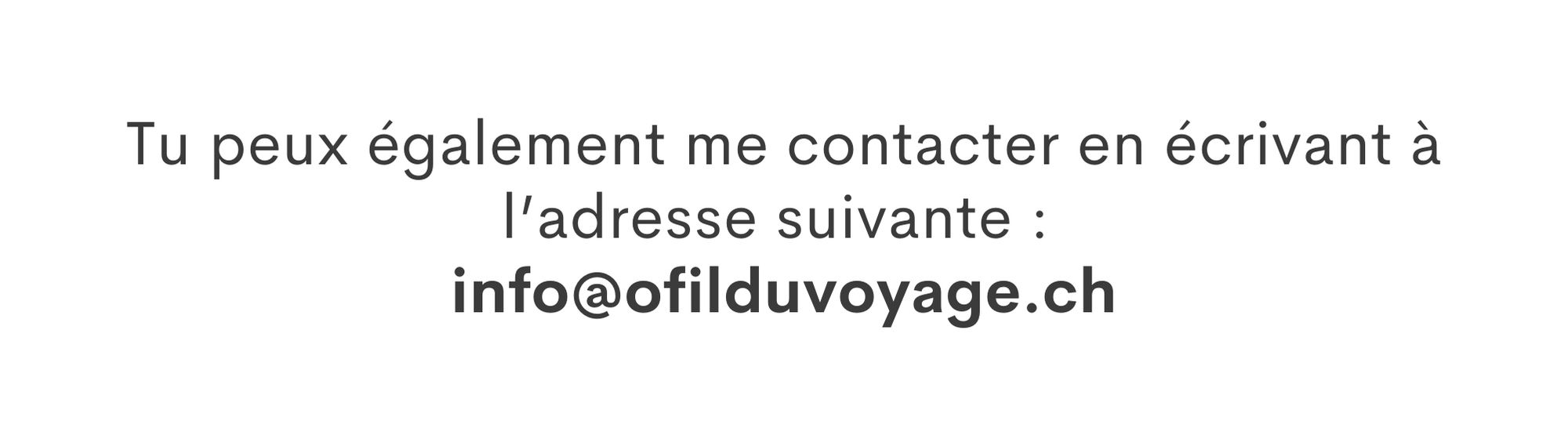 me contacter