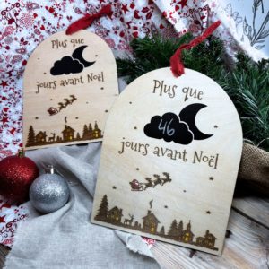 Calendrier noel- décompte compte à rebours